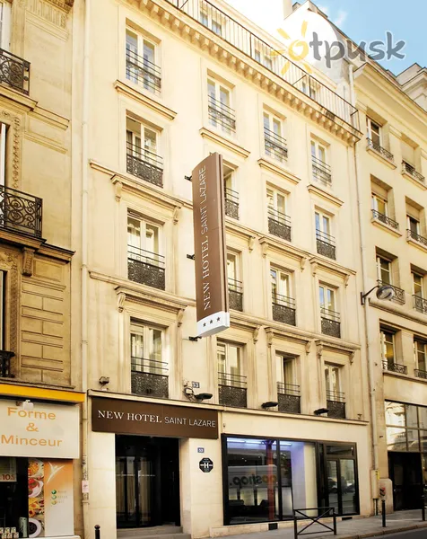 Фото отеля New Hotel Saint Lazare 3* Париж Франция экстерьер и бассейны