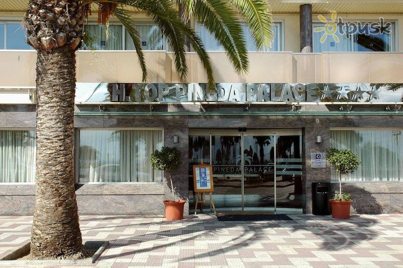 Фото отеля H Top Pineda Palace 4* Коста Дель Маресме Испания экстерьер и бассейны