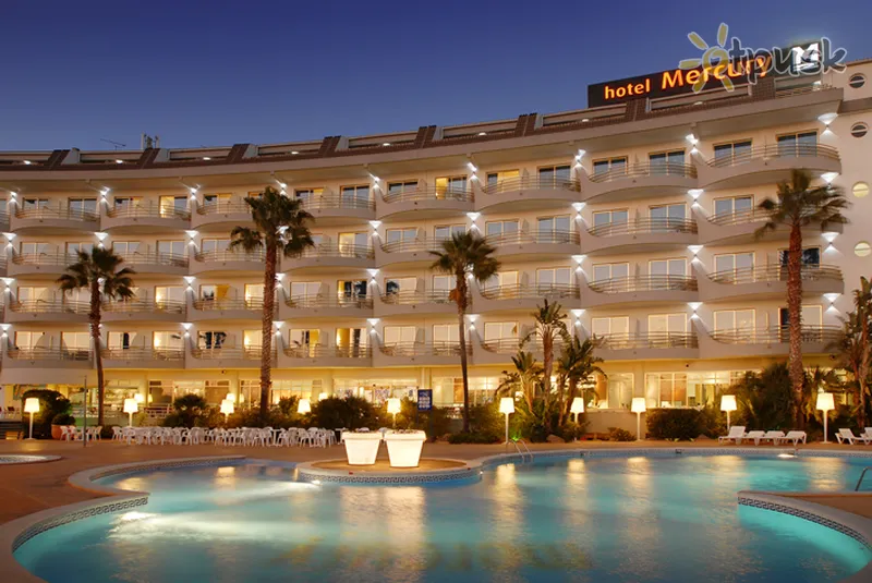 Фото отеля Mercury Hotel 4* Kosta del Maresmė Ispanija išorė ir baseinai