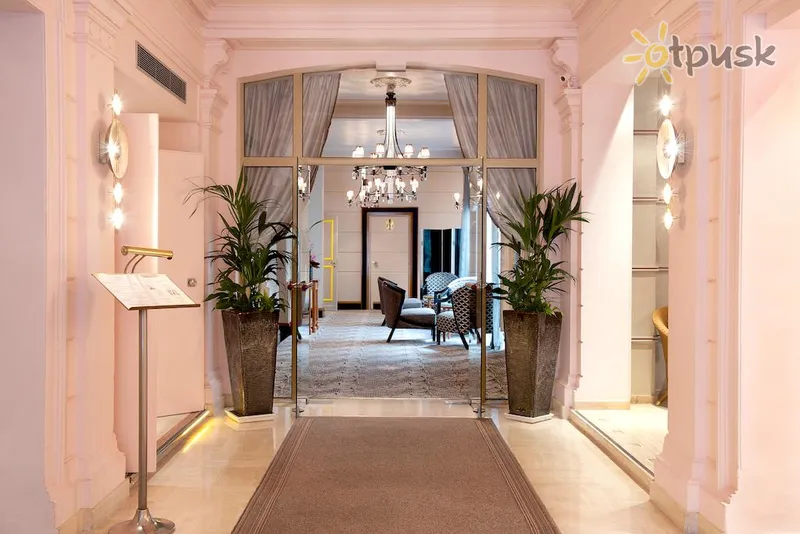 Фото отеля Le Cardinal Hotel 3* Paryžius Prancūzija fojė ir interjeras