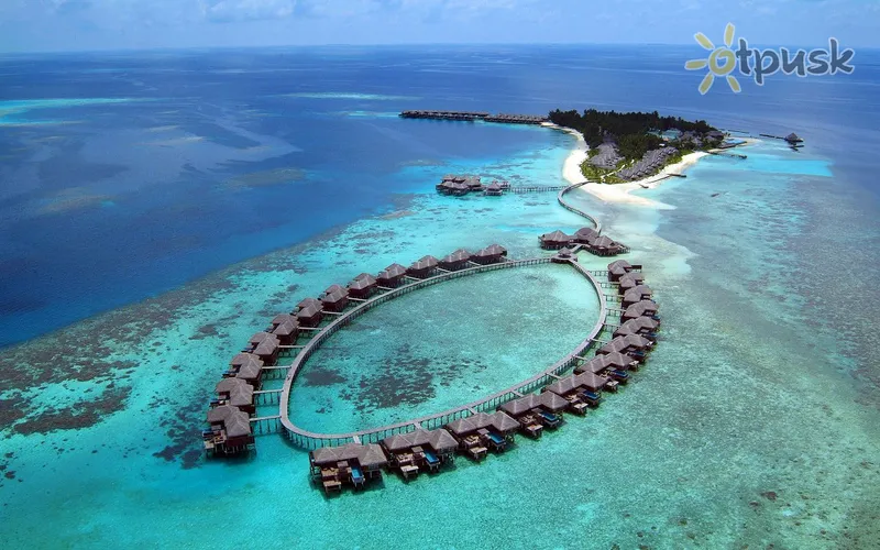 Фото отеля Coco Bodu Hithi 5* Šiaurės Malės atolas Maldyvai išorė ir baseinai