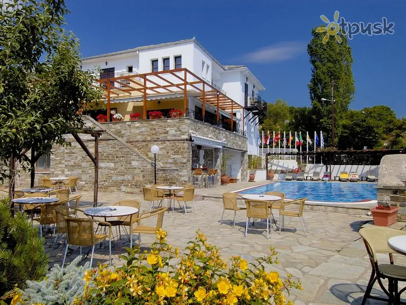 Фото отеля Portaria Hotel 4* Plaukai Graikija išorė ir baseinai