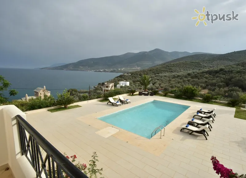 Фото отеля Merika Villa 3* Peloponesas Graikija išorė ir baseinai
