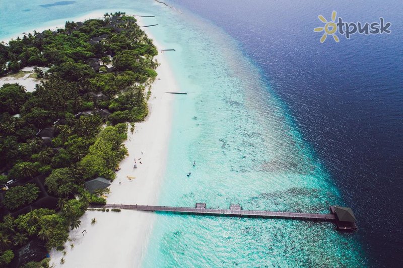 Фото отеля Adaaran Select Meedhupparu 4* Раа Атолл Мальдивы пляж