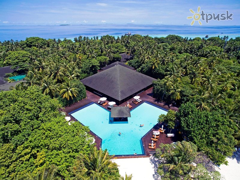 Фото отеля Adaaran Select Meedhupparu 4* Раа Атолл Мальдивы экстерьер и бассейны
