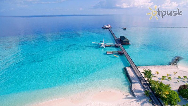 Фото отеля Adaaran Select Meedhupparu 4* Раа Атолл Мальдивы пляж