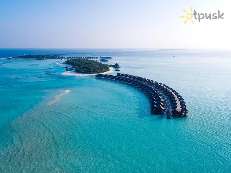 Фото отеля Anantara Dhigu Maldives Resort 5* Dienvidu Males atols Maldīvija pludmale