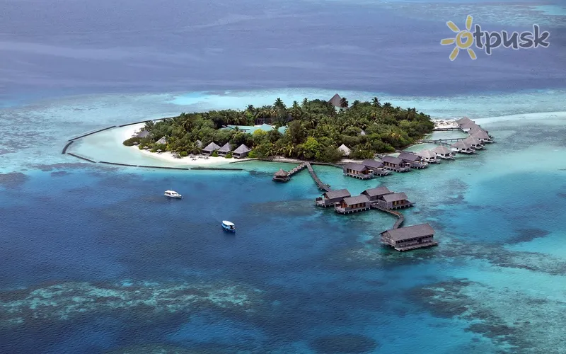 Фото отеля Gangehi Island Resort & Spa 5* Ари (Алифу) Атолл Мальдивы экстерьер и бассейны