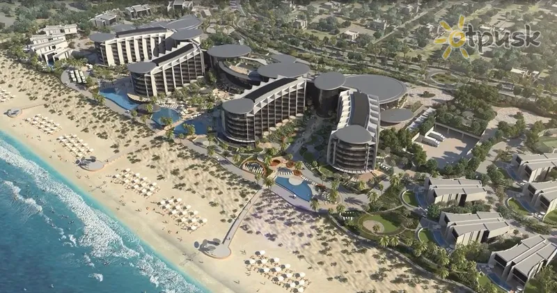 Фото отеля Jumeirah at Saadiyat Island Resort 5* Абу Дабі ОАЕ пляж