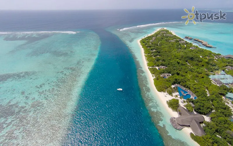 Фото отеля Hideaway Beach Resort & Spa 5* Haa Alifu atolas Maldyvai išorė ir baseinai