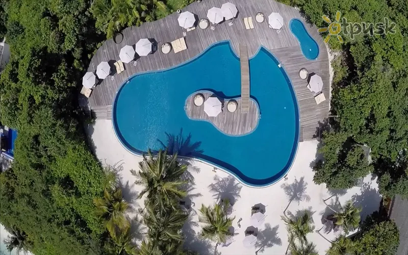 Фото отеля Hideaway Beach Resort & Spa 5* Haa Alifu atolas Maldyvai išorė ir baseinai