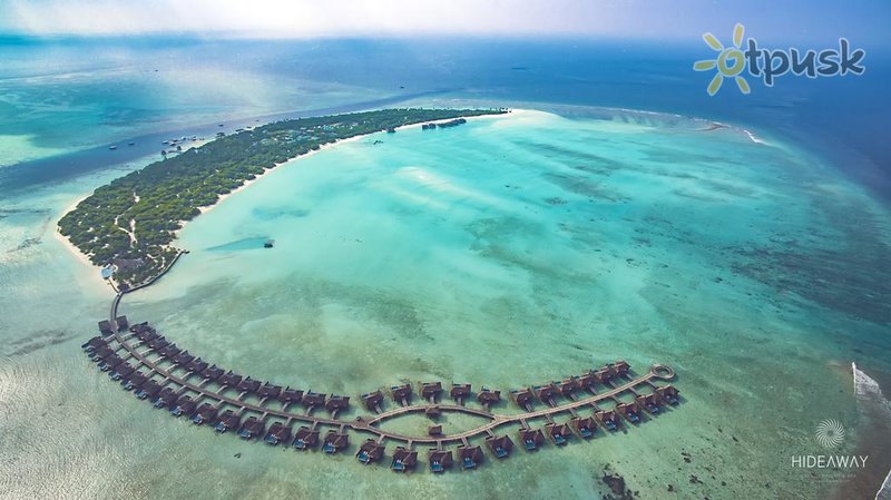 Фото отеля Hideaway Beach Resort & Spa 5* Хаа Алифу Атолл Мальдивы экстерьер и бассейны