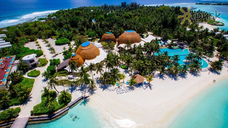 Фото отеля Holiday Inn Resort Kandooma 5* Южный Мале Атолл Мальдивы экстерьер и бассейны
