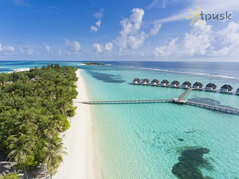 Фото отеля Six Senses Kanuhura 5* Lhaviyani atolas Maldyvai išorė ir baseinai