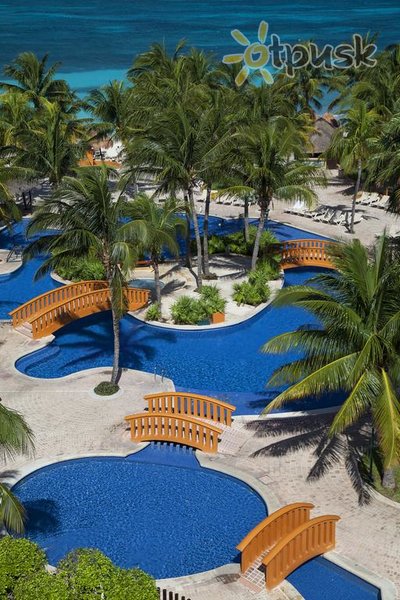 Фото отеля Fiesta Americana Villas Cancun 5* Канкун Мексика экстерьер и бассейны