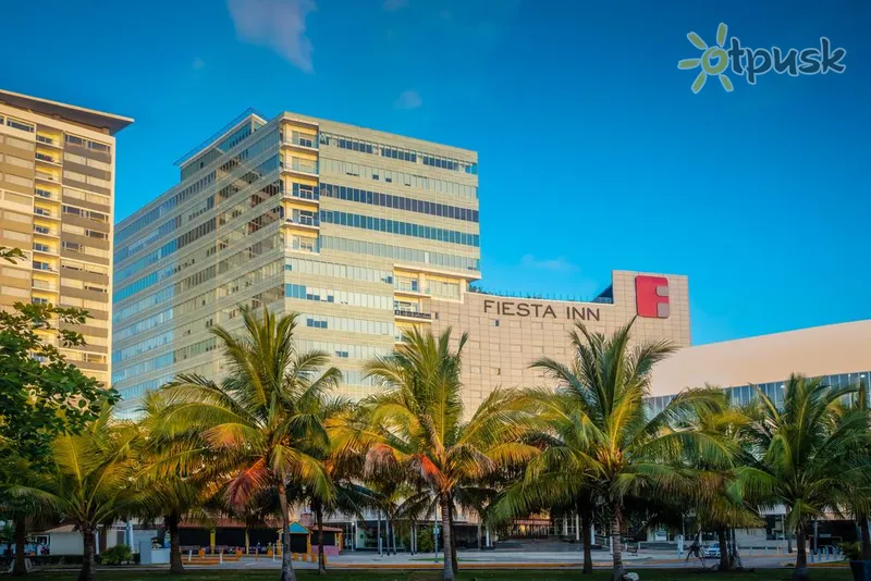 Фото отеля Fiesta Inn Cancun Las Americas 4* Канкун Мексика экстерьер и бассейны