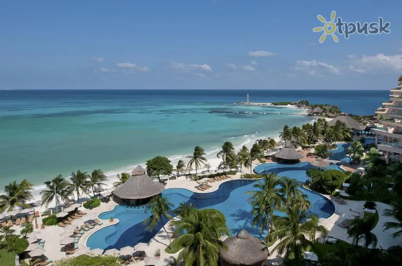 Фото отеля Grand Fiesta Americana Coral Beach Cancun 5* Канкун Мексика экстерьер и бассейны