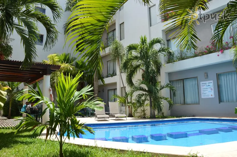 Фото отеля Ambiance Suites Cancun 4* Канкун Мексика экстерьер и бассейны