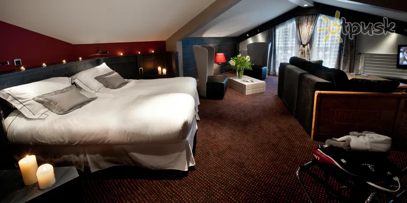 Фото отеля Les Sherpas Hotel 3* Куршевель Франция номера