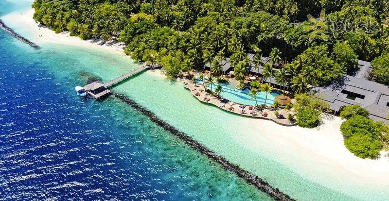 Фото отеля Royal Island Resort & Spa 5* Баа Атолл Мальдивы экстерьер и бассейны