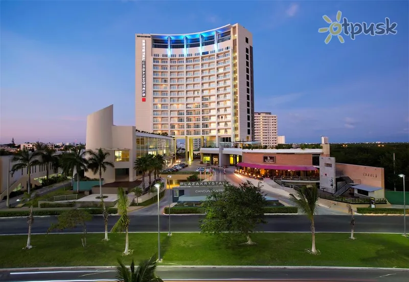 Фото отеля Krystal Urban Cancun Centro 4* Kankunas Meksika išorė ir baseinai