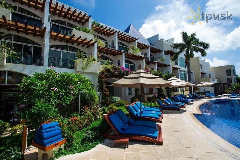 Фото отеля Zoetry Villa Rolandi Isla Mujeres Cancun 5* Kankunas Meksika išorė ir baseinai
