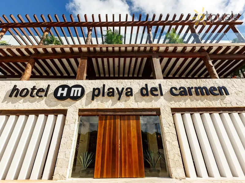Фото отеля HM Playa del Carmen 4* Plaja del Karmena Meksika ārpuse un baseini