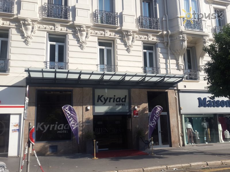 Фото отеля Kyriad Nice Gare Hotel 3* Ницца Франция экстерьер и бассейны