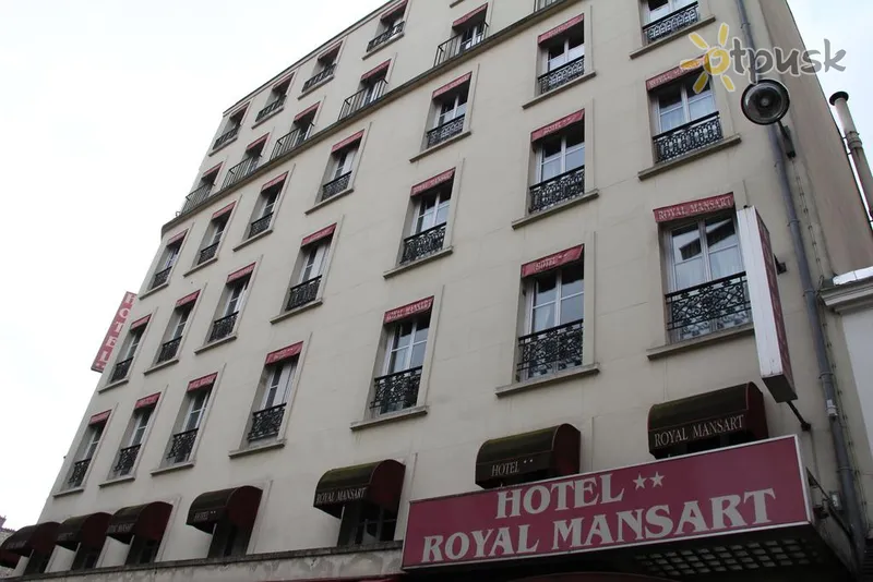 Фото отеля Royal Mansart Hotel 2* Париж Франция экстерьер и бассейны