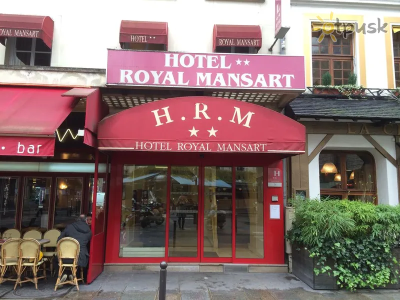 Фото отеля Royal Mansart Hotel 2* Париж Франция экстерьер и бассейны
