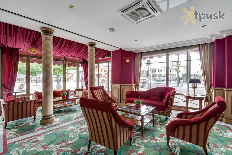 Фото отеля Villa Eugenie Hotel 4* Paryžius Prancūzija fojė ir interjeras