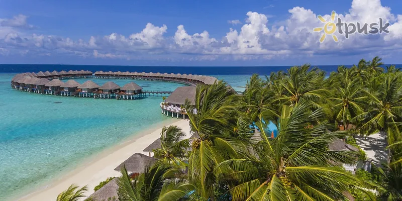 Фото отеля Sun Siyam Vilu Reef 5* Dhaalu atolas Maldyvai išorė ir baseinai