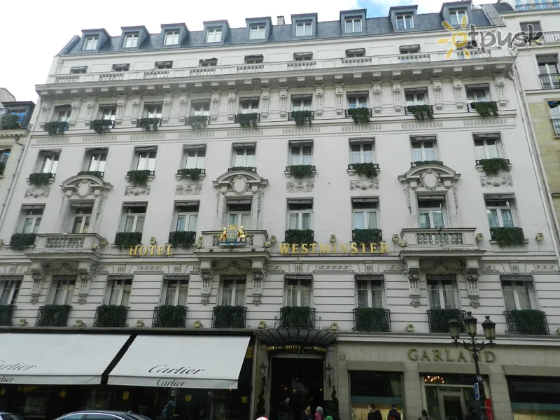 Фото отеля Westminster Hotel 4* Париж Франция экстерьер и бассейны