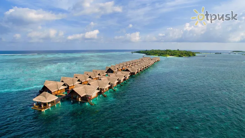 Фото отеля Adaaran Prestige Ocean Villas 5* Ziemeļu Males atols Maldīvija ārpuse un baseini