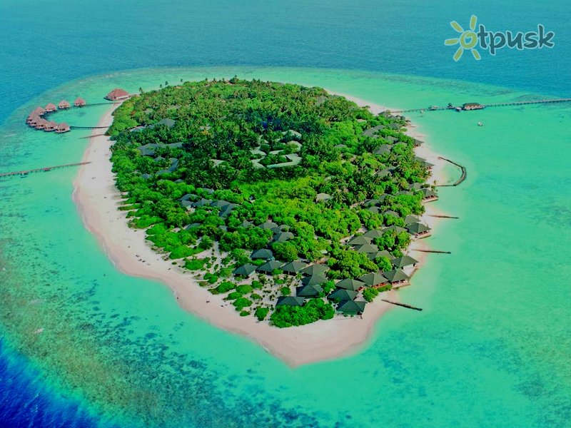 Фото отеля Adaaran Prestige Water Villas 5* Раа Атолл Мальдивы экстерьер и бассейны