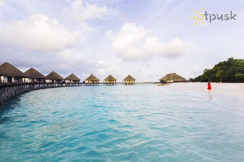 Фото отеля Adaaran Prestige Water Villas 5* Raa atolas Maldyvai išorė ir baseinai