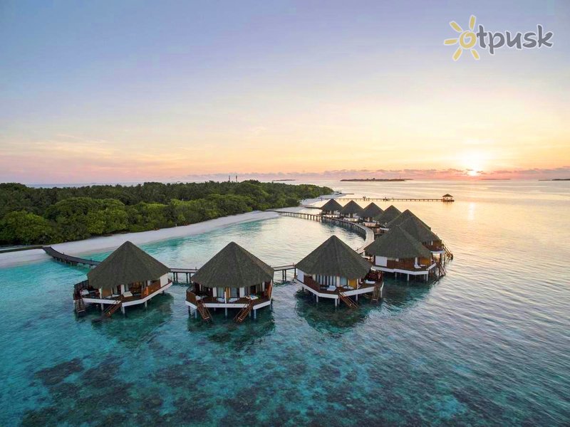 Фото отеля Adaaran Prestige Water Villas 5* Раа Атолл Мальдивы экстерьер и бассейны