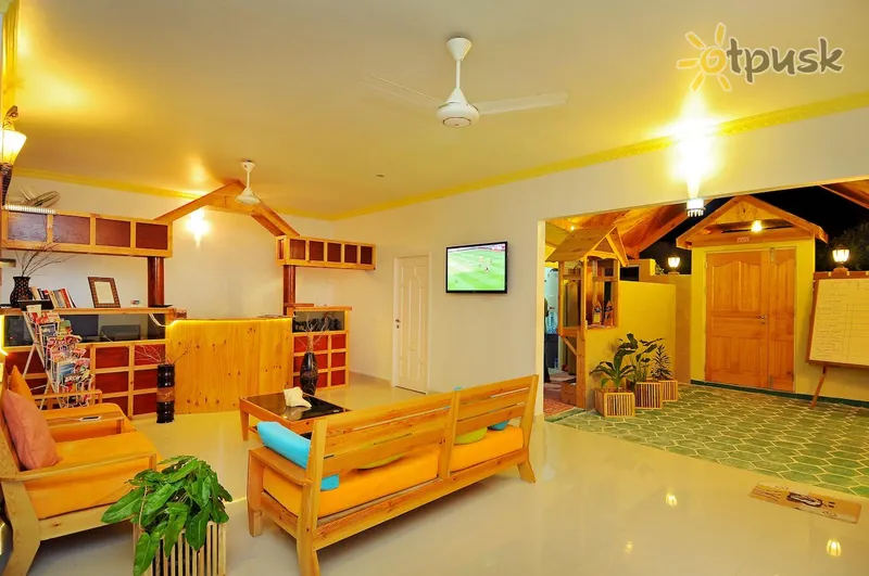 Фото отеля Arena Lodge Sky 3* Pietų Malės atolas Maldyvai fojė ir interjeras