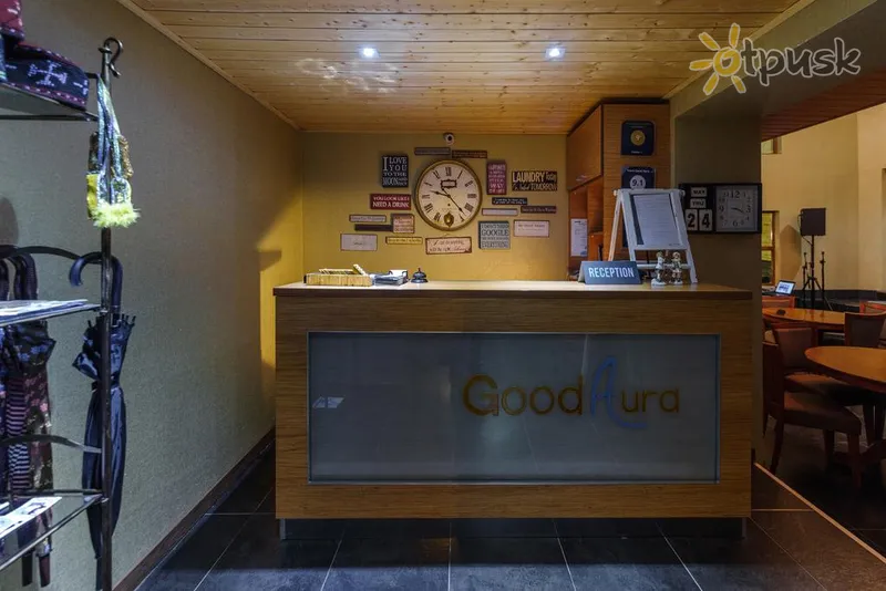 Фото отеля Good Aura Hotel 4* Гудаури Грузия лобби и интерьер