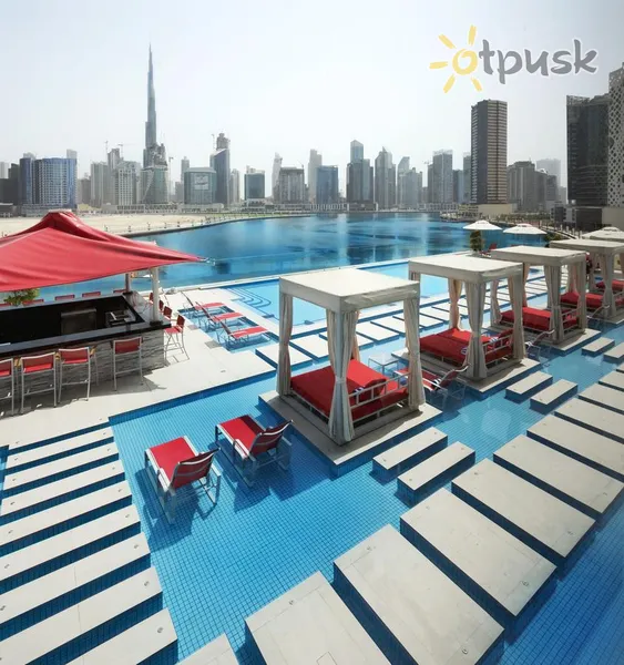 Фото отеля Canal Central Business Bay 5* Дубай ОАЭ экстерьер и бассейны