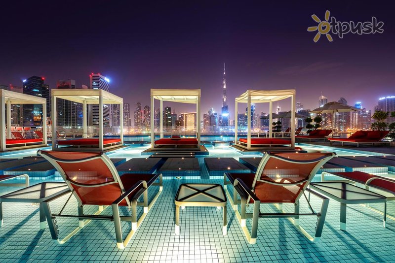 Фото отеля Canal Central Business Bay 5* Дубай ОАЭ экстерьер и бассейны