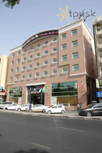 Фото отеля Delmon Boutique Hotel 3* Дубай ОАЭ экстерьер и бассейны