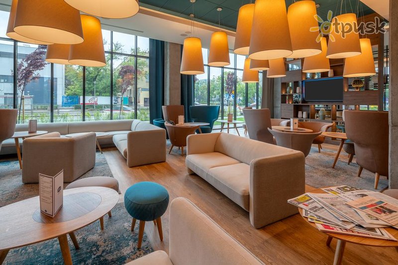 Фото отеля Hampton By Hilton Warsaw Mokotow 3* Варшава Польша лобби и интерьер