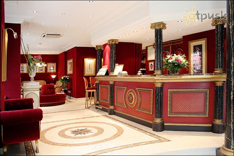 Фото отеля Villa Opera Drouot Hotel 4* Париж Франция лобби и интерьер