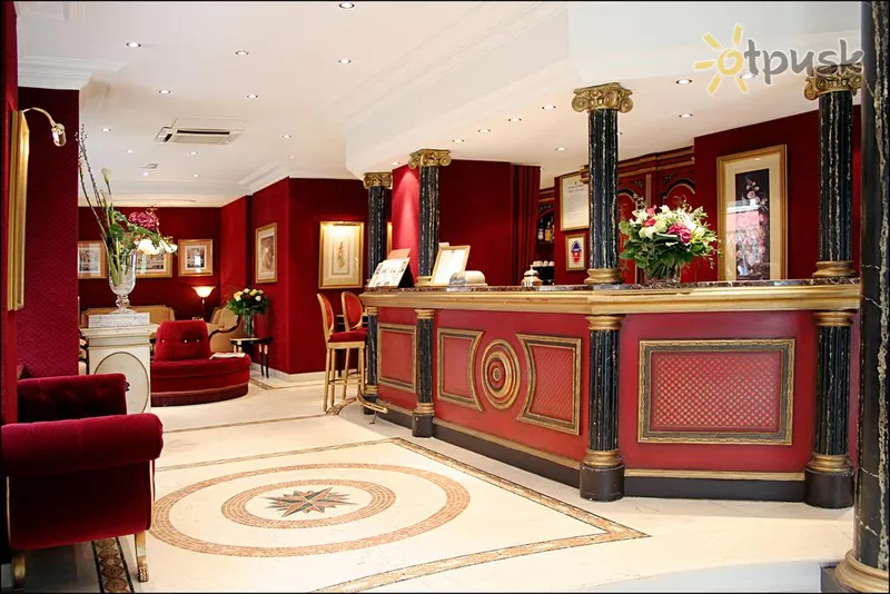 Фото отеля Villa Opera Drouot Hotel 4* Parīze Francija vestibils un interjers