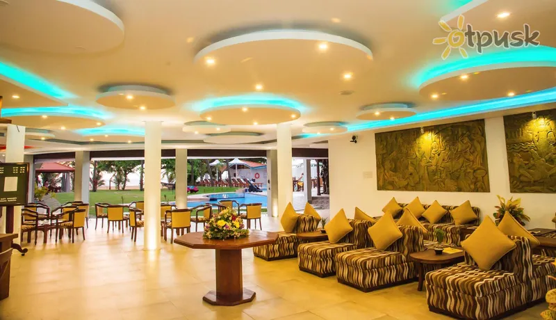 Фото отеля Paradise Beach Hotel 3* Negombo Šri Lanka fojė ir interjeras