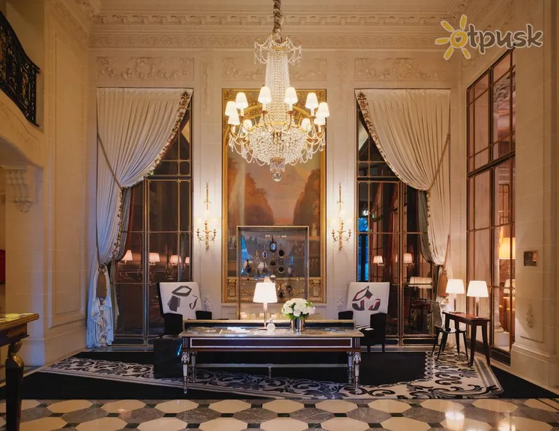 Фото отеля Le Meurice Hotel 5* Paryžius Prancūzija fojė ir interjeras