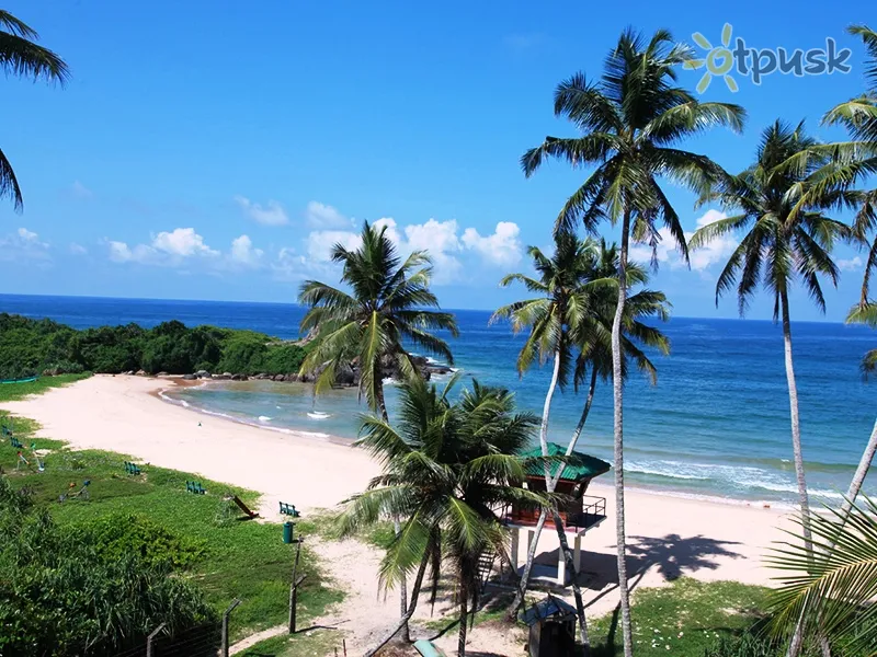 Фото отеля Shinagawa Beach 4* Hikaduva Šrilanka pludmale