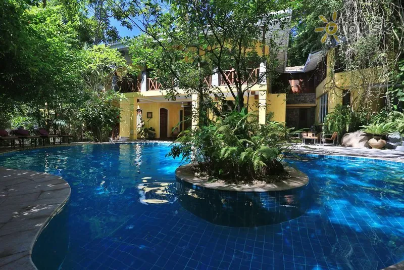Фото отеля Thambapanni Retreat Unawatuna 3* Унаватуна Шрі Ланка екстер'єр та басейни
