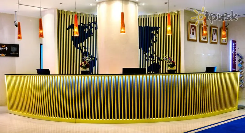 Фото отеля Mercure Gold Hotel Al Mina Road Dubai 4* Дубай ОАЕ лобі та інтер'єр